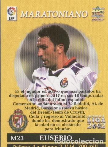Sammelleidenschaft Sport: Cromos: Liga 2002: Eusebio - Varios