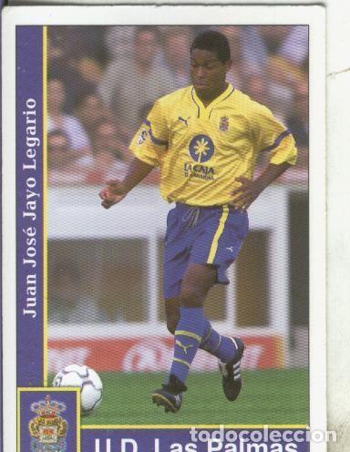Collectionnisme sportif: Cromos: Liga 2002: U.D.Las Palmas: Jayo - Varios