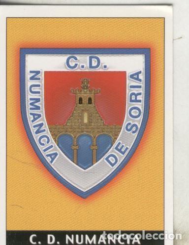 Collectionnisme sportif: Cromos: Liga 2002: C.D.Numancia: Escudo - Varios