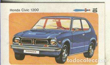 Collezionismo sportivo: Cromo: Tele Motor: Honda Civic 1200 - Varios