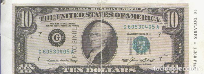 Collezionismo sportivo: Cromo: Billetes del Mundo: Dolar americano - Varios