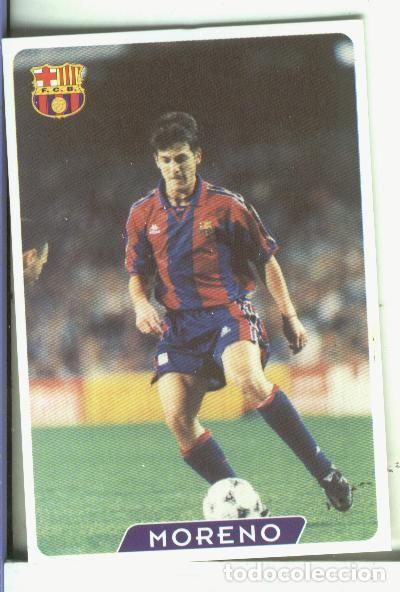 Collezionismo sportivo: Cromos: Super Futbol liga 96: F.C.Barcelona: Moreno - Varios