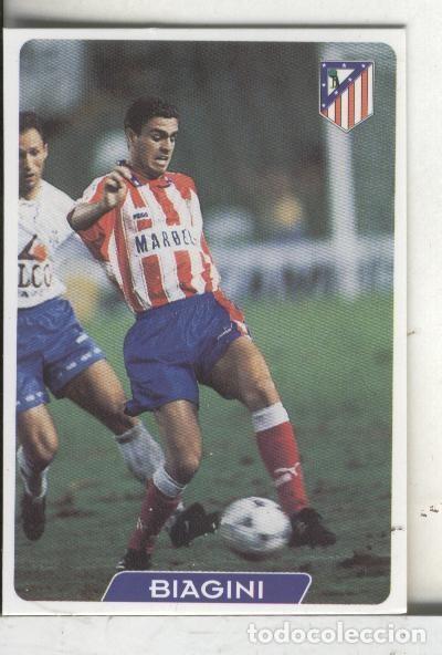 Collezionismo sportivo: Cromos: Super Futbol liga 96: At.Madrid: Biagini - Varios