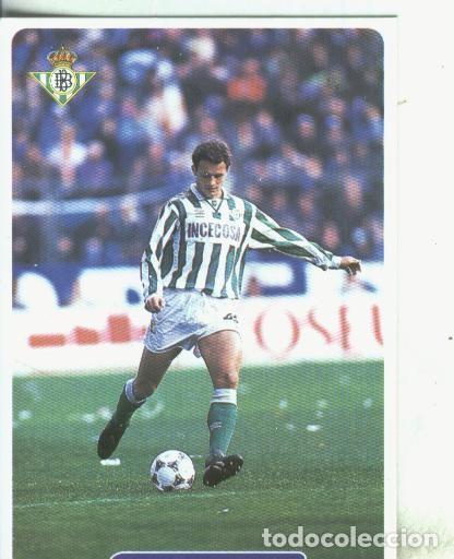 Coleccionismo deportivo: Cromos: Las fichas de la liga 95/96-Betis: Vidakovic - Varios