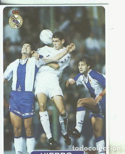Sports collectibles: Cromos: Las fichas de la liga 95/96-Madrid: Hierro - Varios