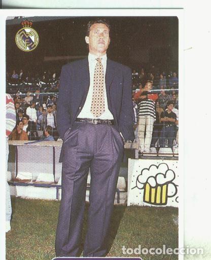 Collezionismo sportivo: Cromos: Las fichas de la liga 95/96-Madrid: Valdano (entrenador) - Varios