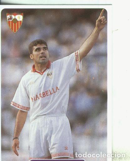 Collezionismo sportivo: Cromos: Las fichas de la liga 95/96-Sevilla: Juanito - Varios