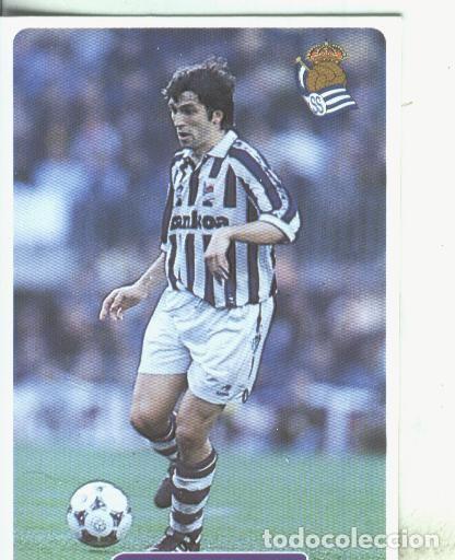 Collezionismo sportivo: Cromos: Las fichas de la liga 95/96-Real Sociedad: Imaz - Varios