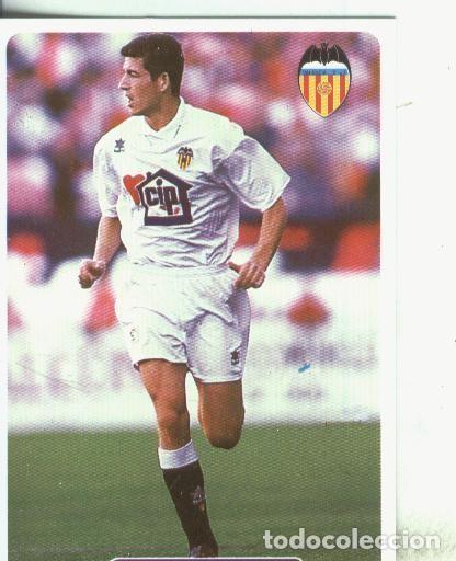 Coleccionismo deportivo: Cromos: Las fichas de la liga 95/96-Valencia: Romero - Varios