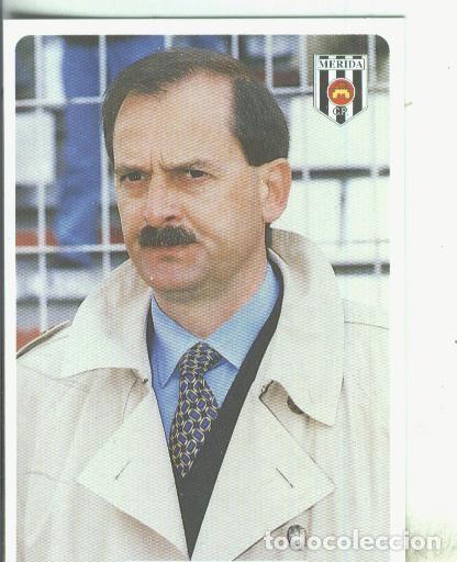 Coleccionismo deportivo: Cromos: Las fichas de la liga 95/96-Merida: Kresic (entrenador) - Varios
