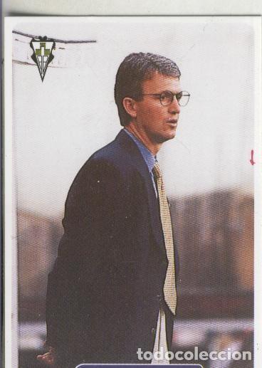 Colecionismo desportivo: Cromos: Las fichas de la liga 95/96-Albacete: Benito Floro (entrenador) - Varios