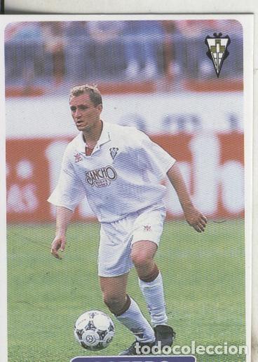 Colecionismo desportivo: Cromos: Las fichas de la liga 95/96-Albacete: Sotero - Varios