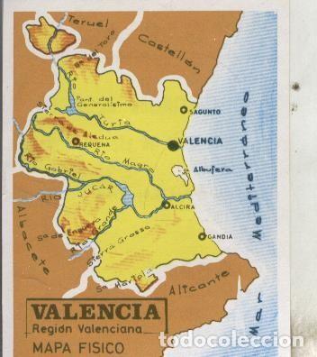 Collezionismo sportivo: Cromos: Las provincias de Espa&ntilde;a numero 144: Valencia - Varios
