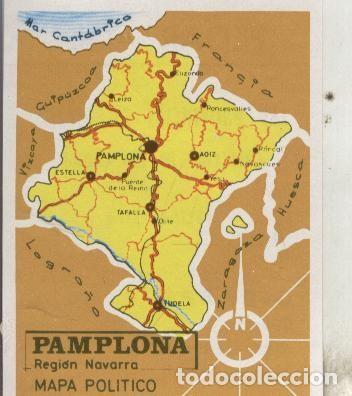 Collectionnisme sportif: Cromos: Las provincias de Espa&ntilde;a numero 109: Pamplona - Varios