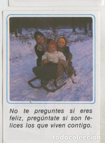 Collezionismo sportivo: Cromos: Mensajes de Alegria numerado 10 - Varios