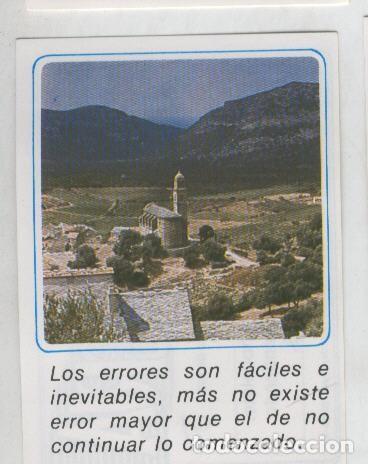 Collezionismo sportivo: Cromos: Mensajes de Alegria numerado 15 - Varios