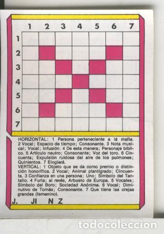 Colecionismo desportivo: Cromo: Quien dijo, coleccion recreativa de chocolates Torras numero 11 - Varios