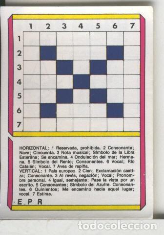 Colecionismo desportivo: Cromo: Quien dijo, coleccion recreativa de chocolates Torras numero 09 - Varios