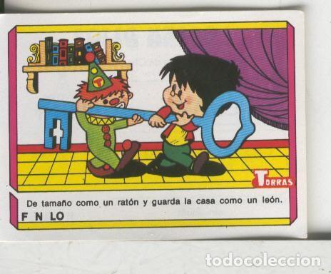 Coleccionismo deportivo: Cromo: Quien dijo, coleccion recreativa de chocolates Torras numero 34 - Varios