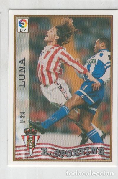 Colecionismo desportivo: Cromo Liga 97/98: R. Sporting numero 314: Luna - Varios