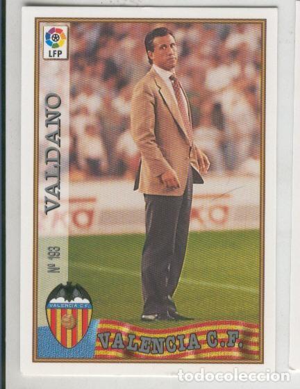Colecionismo desportivo: Cromo Liga 97/98: C.F.Valencia numero 193: Valdano - Varios