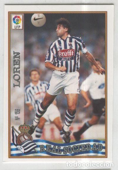 Colecionismo desportivo: Cromo Liga 97/98: Real Sociedad numero 158: Loren - Varios
