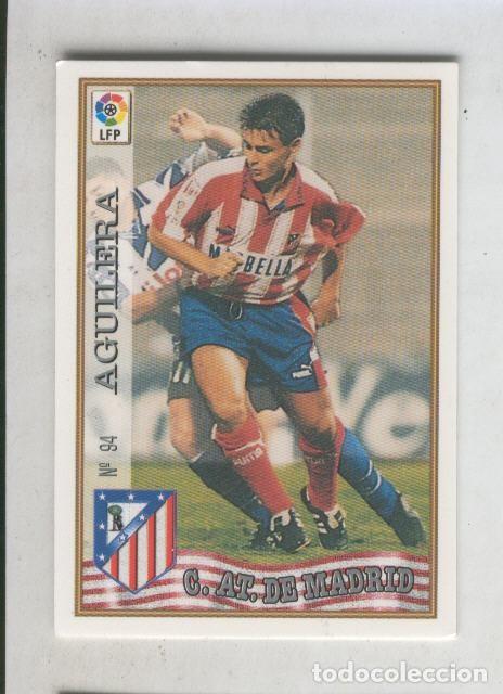 Sports collectibles: Cromo Liga 97/98: C.At.de Madrid numero 094: Aguilera - Varios