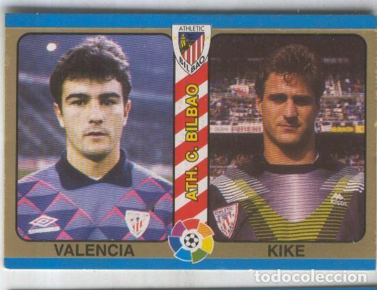Collezionismo sportivo: Cromos: Futbol Total Liga 95: Ath.C.Bilbao numero 037: Valencia y Kike - Varios