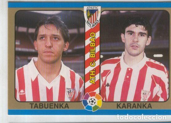 Collectionnisme sportif: Cromos: Futbol Total Liga 95: Ath.C.Bilbao numero 041: Tabuenka y Karanka - Varios