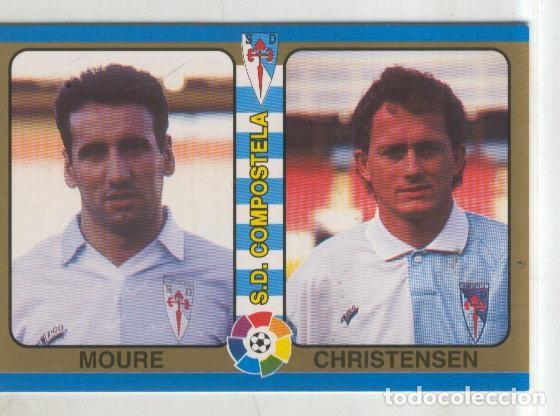 Collectionnisme sportif: Cromos: Futbol Total Liga 95: S.D.Compostela. numero 179: Moure y Christensen - Varios