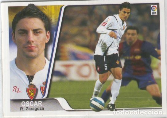 Collezionismo sportivo: Cromo Liga 2007-2008: R.Zaragoza. numero 102: Oscar - Varios