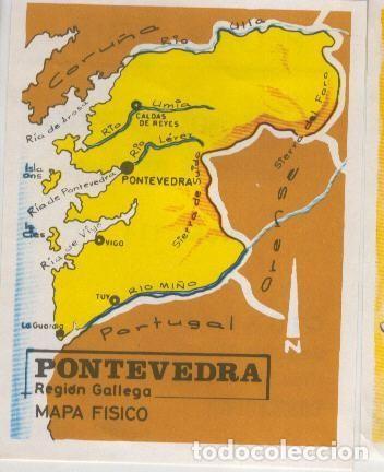 Collezionismo sportivo: Las provincias de Espa&ntilde;a cromo numero 114: Pontevedra - Varios