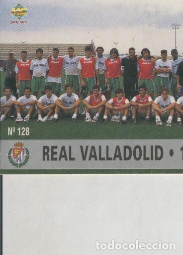 Collezionismo sportivo: Cromo Liga 97/98: Real Valladolid numero 128: Foto equipo - Varios
