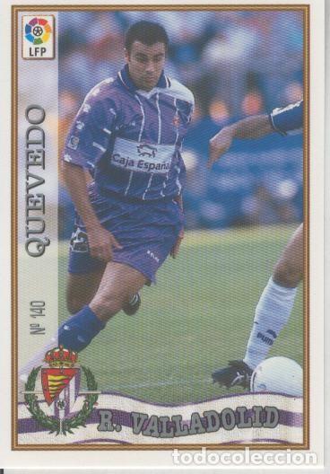 Sammelleidenschaft Sport: Cromo Liga 97/98: Real Valladolid numero 140: Quevedo - Varios