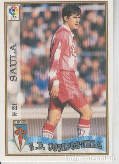 Coleccionismo deportivo: Cromo Liga 97/98: S.D.Compostela numero 221: Saula - Varios