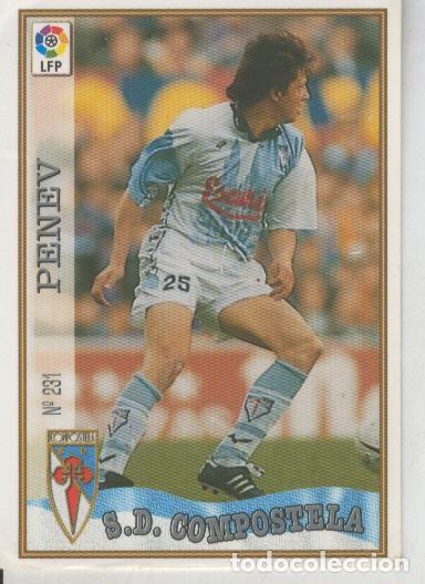 Coleccionismo deportivo: Cromo Liga 97/98: S.D.Compostela numero 231: Penev - Varios