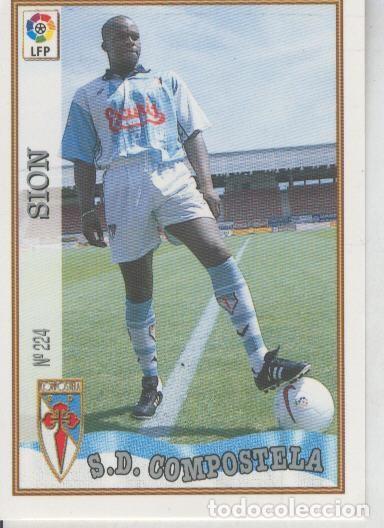 Coleccionismo deportivo: Cromo Liga 97/98: S.D.Compostela numero 224: Sion - Varios