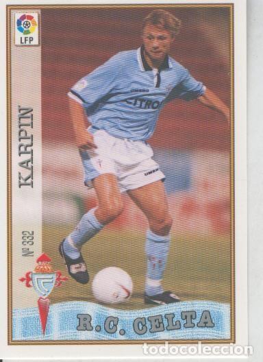 Coleccionismo deportivo: Cromo Liga 97/98: R.C.Celta numero 332: Karpin - Varios