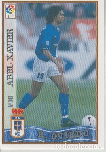 Coleccionismo deportivo: Cromo Liga 97/98: Real Oviedo numero 343: Abel Xavier - Varios