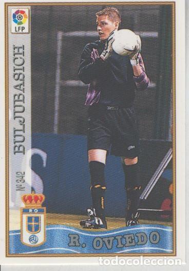 Coleccionismo deportivo: Cromo Liga 97/98: Real Oviedo numero 342: Buljubasich - Varios