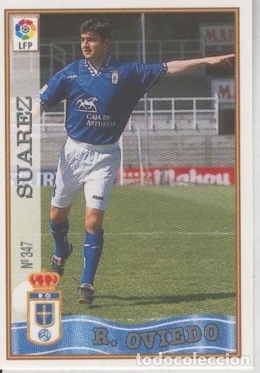 Coleccionismo deportivo: Cromo Liga 97/98: Real Oviedo numero 347: Suarez - Varios