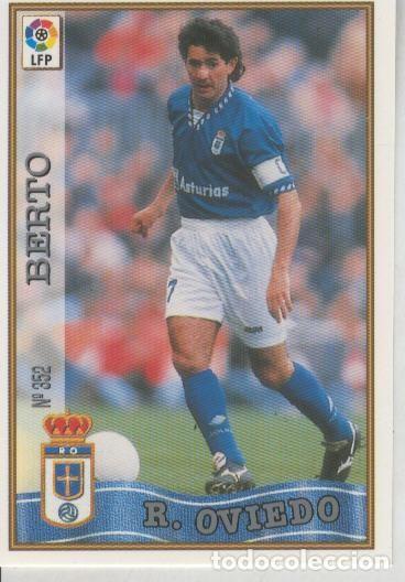 Coleccionismo deportivo: Cromo Liga 97/98: Real Oviedo numero 352: Berto - Varios