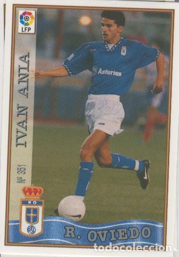 Coleccionismo deportivo: Cromo Liga 97/98: Real Oviedo numero 351: Ivan Ania - Varios