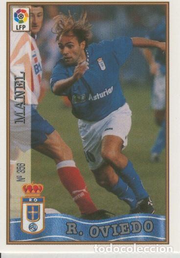 Sammelleidenschaft Sport: Cromo Liga 97/98: Real Oviedo numero 356: Manel - Varios