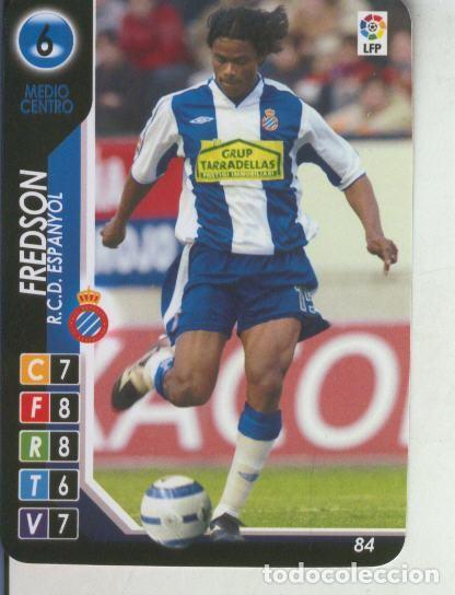 Coleccionismo deportivo: Derby Total 2004-2005: R.C.D.Espanyol numero 06: Fredson - Varios