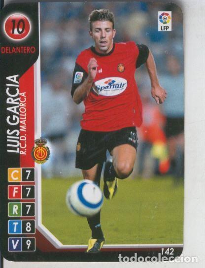 Coleccionismo deportivo: Derby Total 2004-2005: R.C.D.Mallorca numero 10: Luis Garcia - Varios