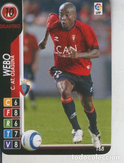 Coleccionismo deportivo: Derby Total 2004-2005: C.At.Osasuna numero 10: Webo - Varios