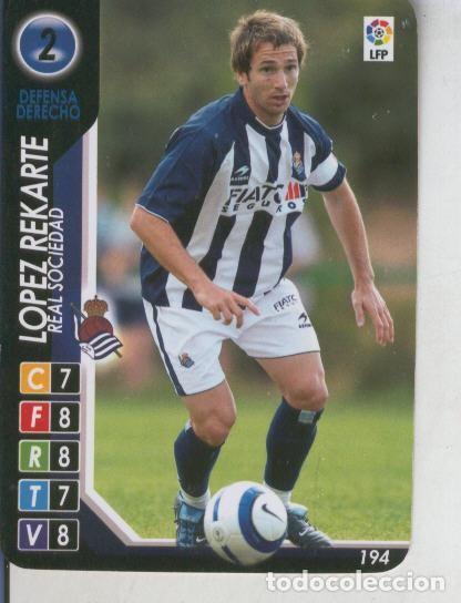 Coleccionismo deportivo: Derby Total 2004-2005: Real Sociedad numero 02: Lopez Rekarte - Varios