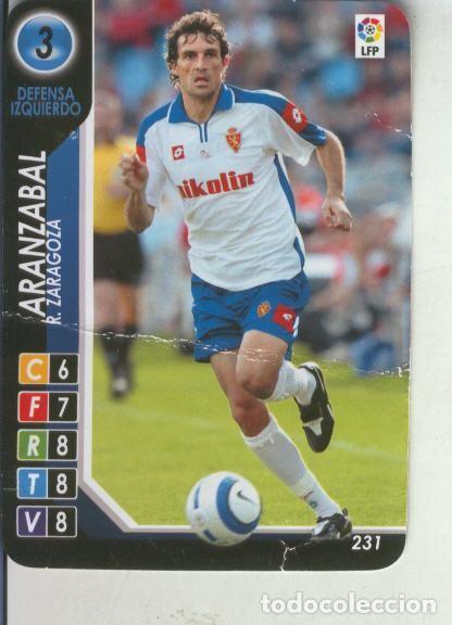 Coleccionismo deportivo: Derby Total 2004-2005: R.Zaragoza numero 03: Aranzabal - Varios