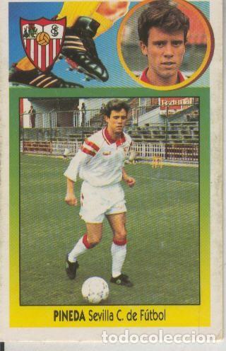 Colecionismo desportivo: Cromo Liga 93/94: Pineda del Sevilla Club de Futbol - Varios